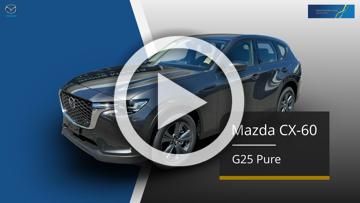 2025 Mazda CX-60 G25 Pure KH Series Auto RWD